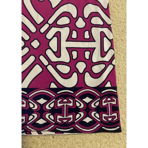 Laundry By Shelli Segal Geometric Pattern Dress Size 6 - Picture 7 of 9